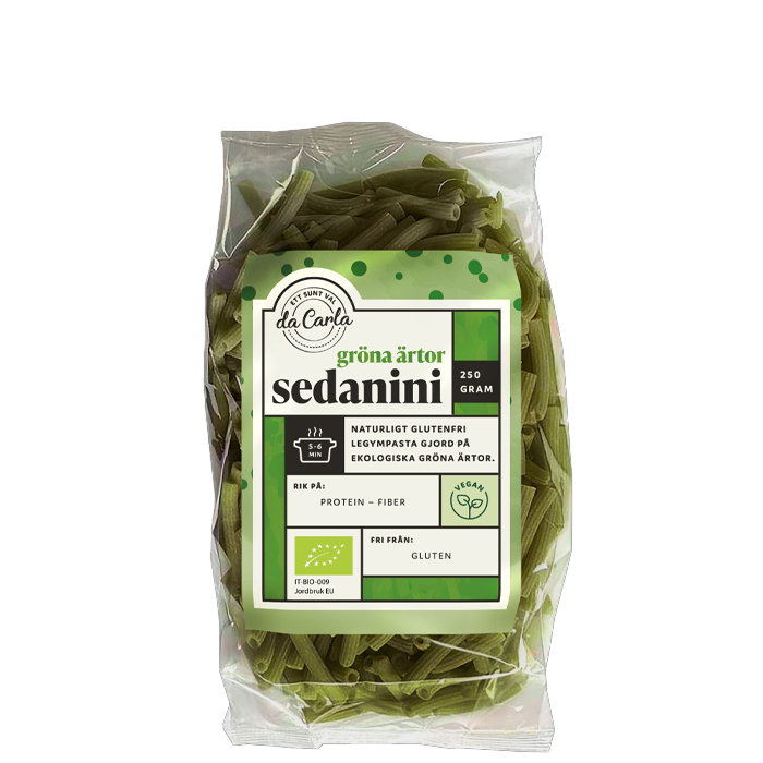 Gröna Ärtor Ekologisk Sedanini 250 g