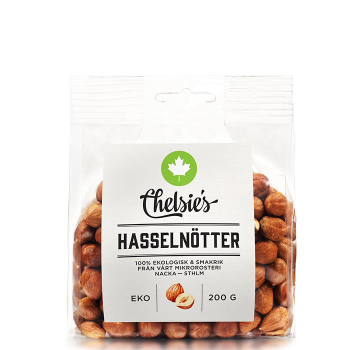 Hasselnötter 200 g