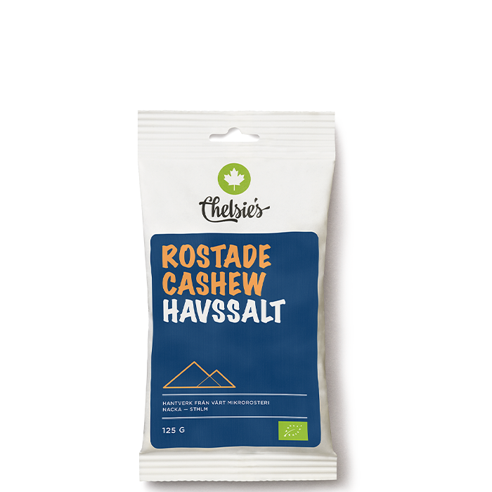 Rostade Cashewnötter Havssalt 125 g