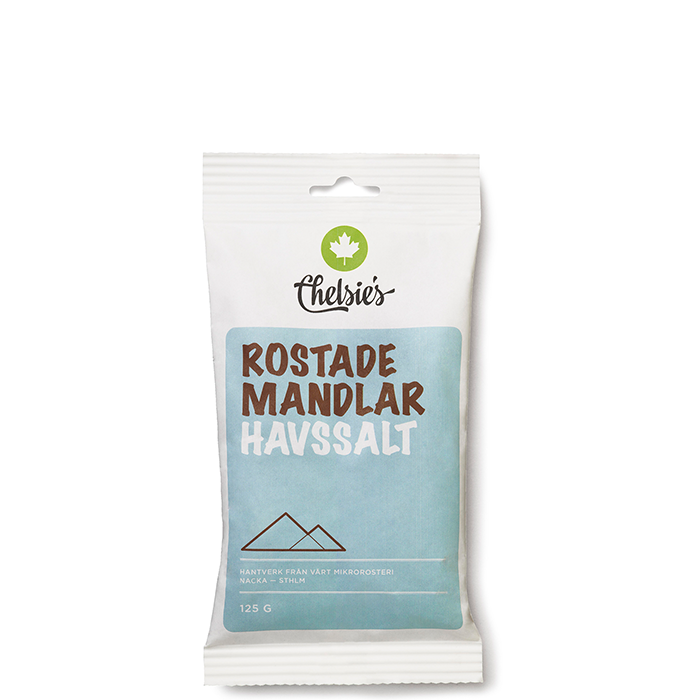 Rostade Mandlar Havssalt 125 g