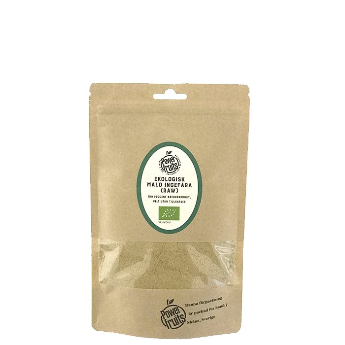 Ekologisk Mald Ingefära 200 g