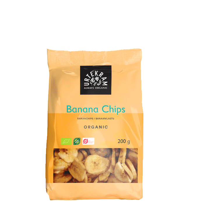 Spröda Bananchips 200 g
