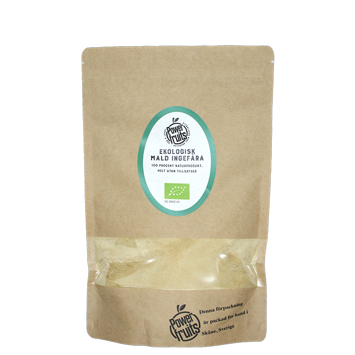 Ekologisk Mald Ingefära 350 g