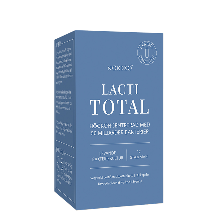 LactiTotal Mjölksyrabakterier 30 kapslar