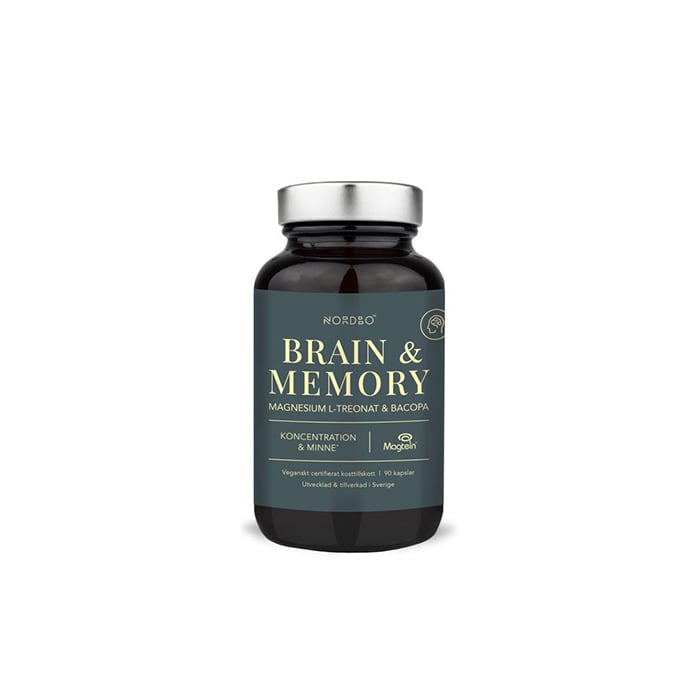 Brain & Memory Magnesium 90 kapslar