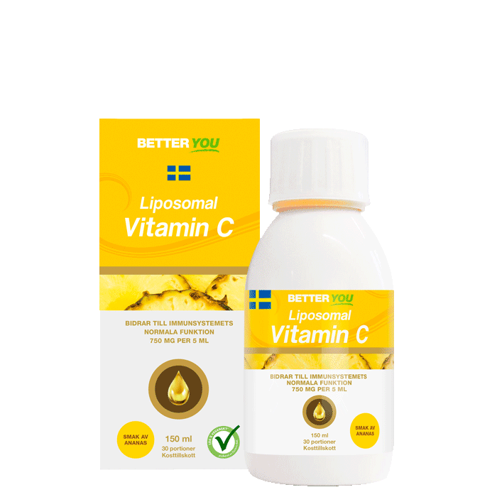 Liposomal Vitamin C Flytande 150 ml Ananas