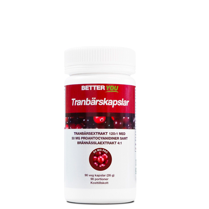 Tranbärskapslar 90 kapslar