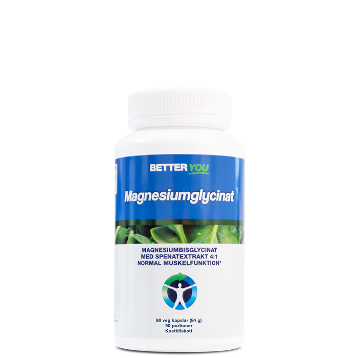 Magnesiumglycinat 90 kapslar