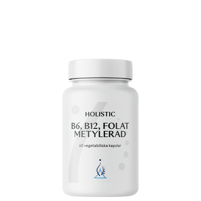 B6 B12 Folat Metylerad 60 kapslar