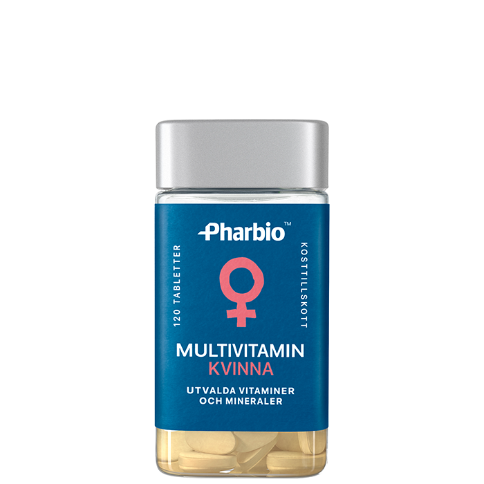 Multivitamin Kvinna 120 tabletter