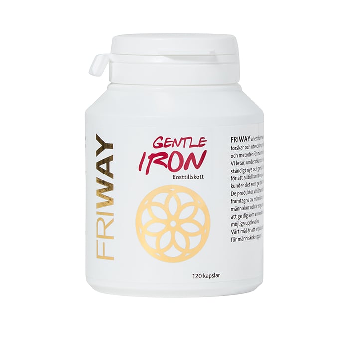 Gentle Iron (Järn) 120 kapslar