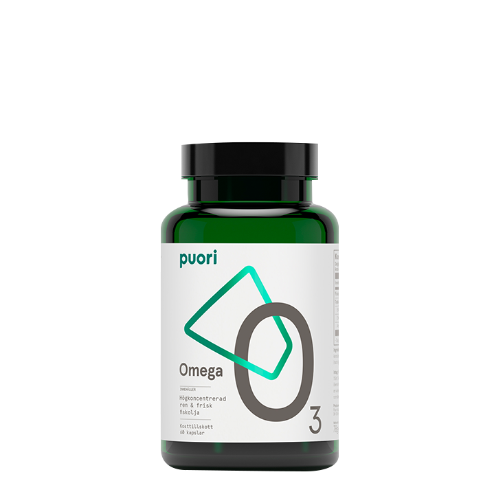 Puori O3 Omega-3 80% 2000 mg 60 kapslar
