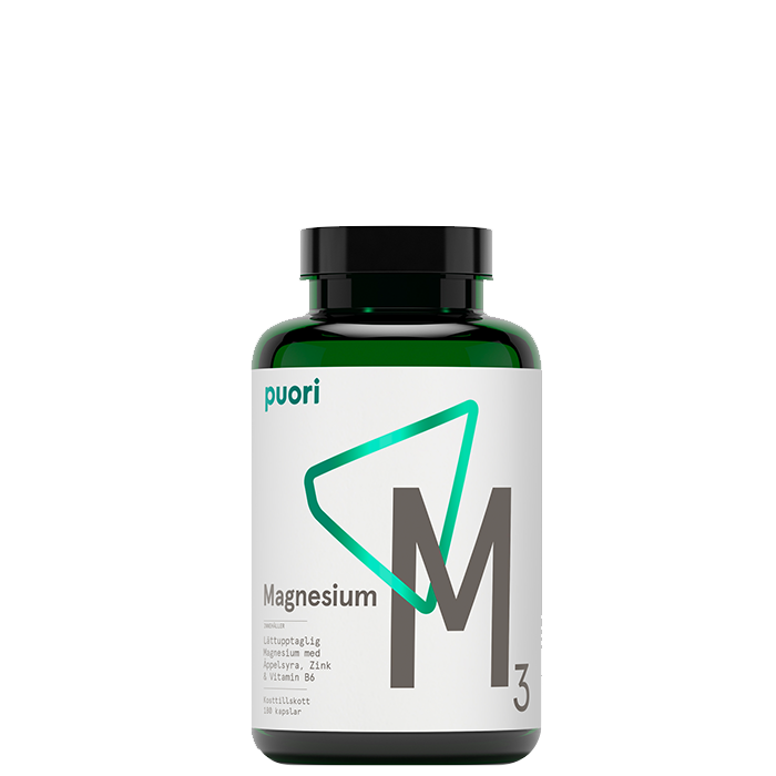 Magnesium & Zink Vegan M3 180 kapslar
