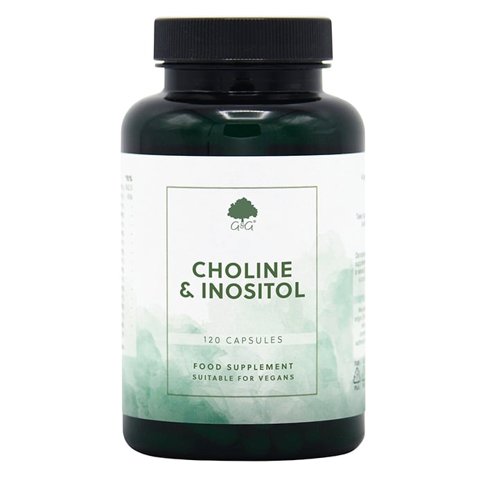Choline 250mg & Inositol 250mg 120 kapslar