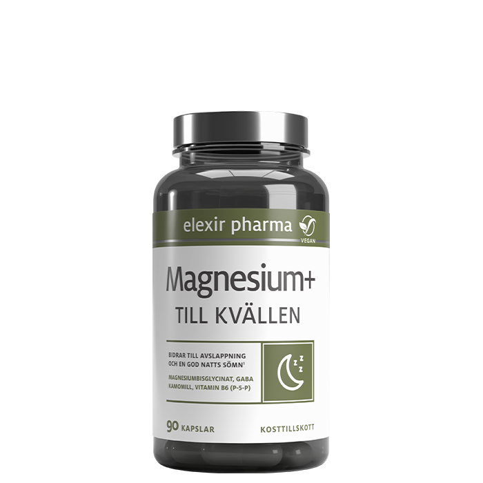 Magnesium+ Till kvällen 90 kapslar