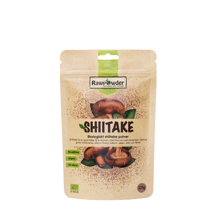 Ekologiskt Shiitakepulver 125 g