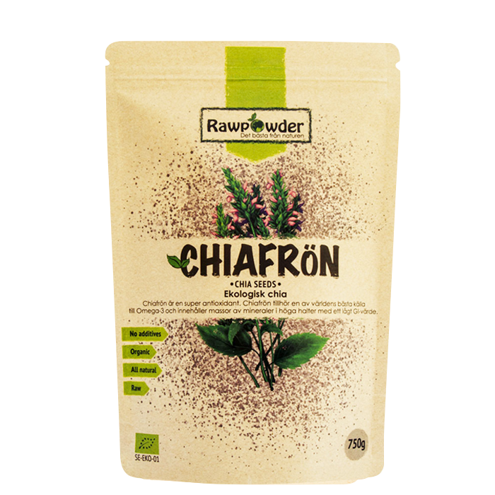 Ekologiska Chiafrön 750 g