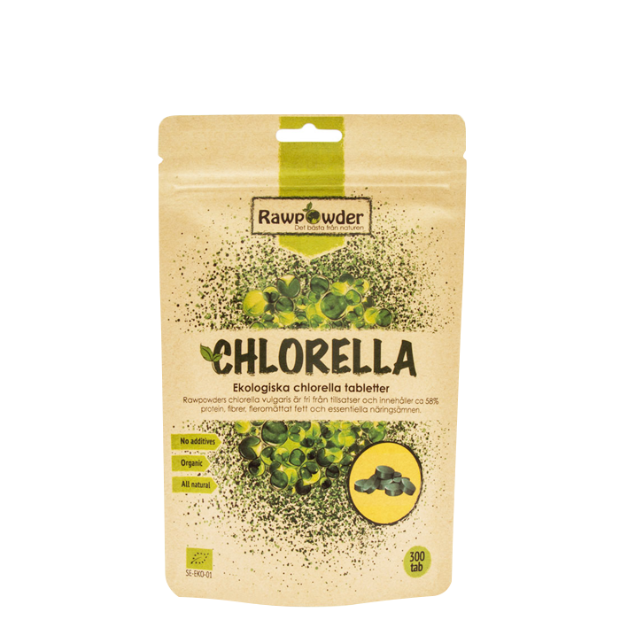 Ekologiska Chlorella Tabletter 300 st