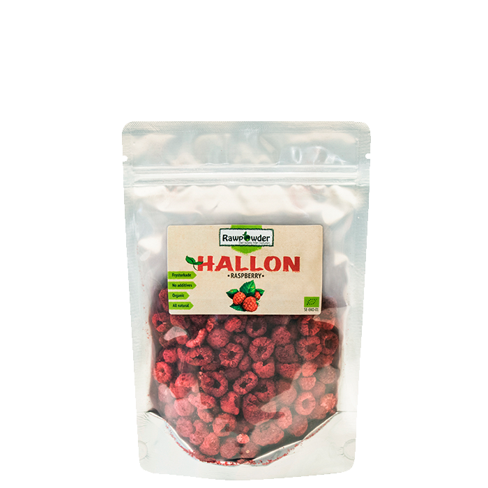 Frystorkade Hallon 50 g