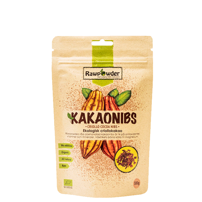 Ekologiska Kakaonibs 300 g