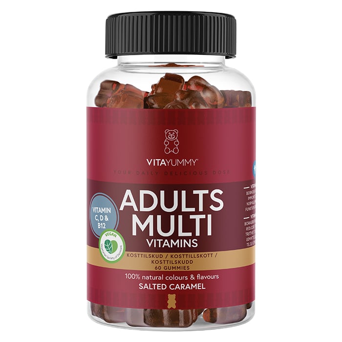 Adults Multi Salted Caramel 60 st gummies