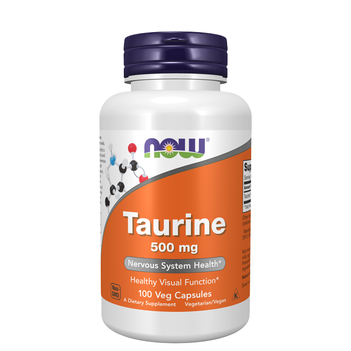 Taurin 500 mg 100 kapslar