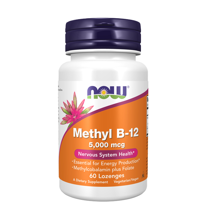 Methyl B-12 5000 mcg Vegansk 60 sugtabletter