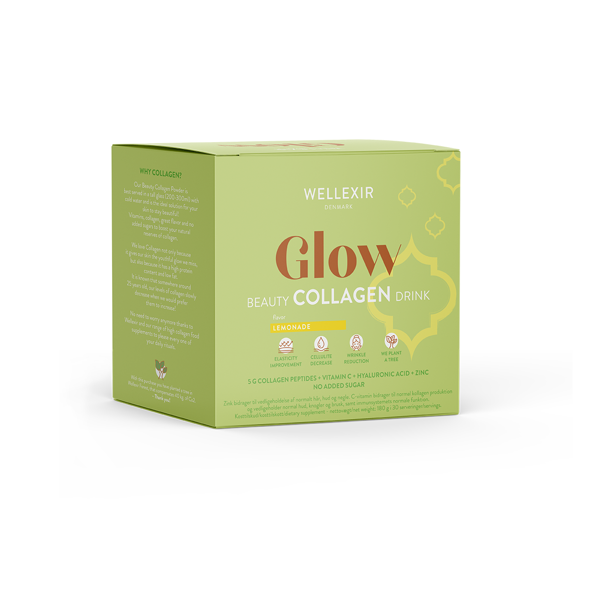Glow Beauty Kollagen Dryck Lemonad 30 st
