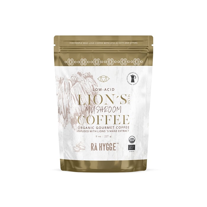 Lågsyrlig Lion's Mane specialkaffe Espressomald EKO 227g