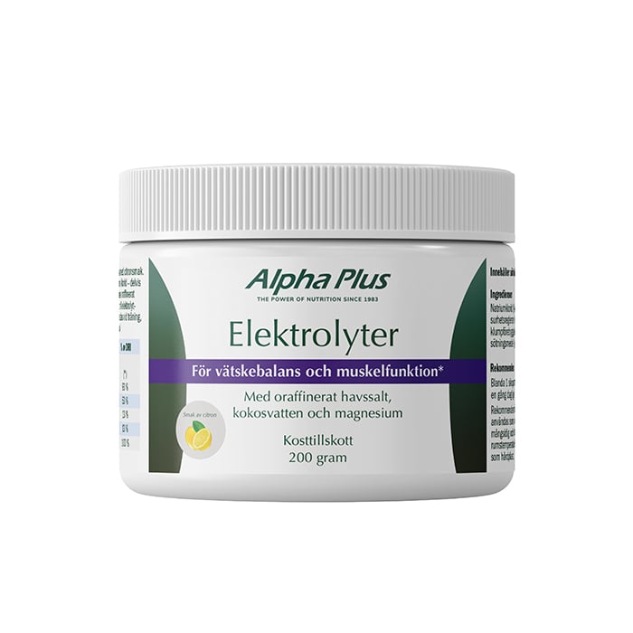 Elektrolyter 200 g Citronsmak