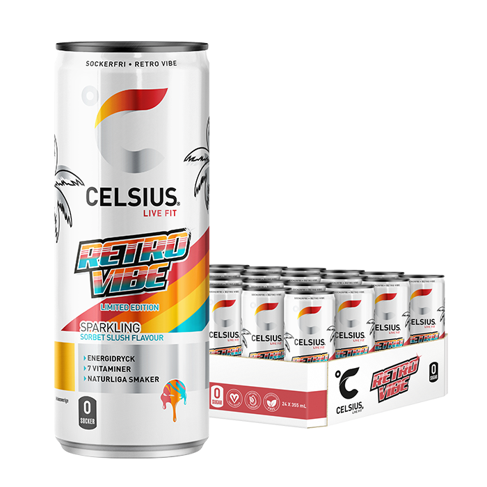 24 x Celsius Energidryck 355 ml