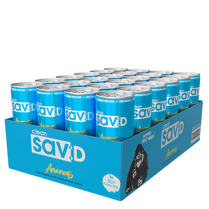 24 st Clean sav:D Flak 330 ml