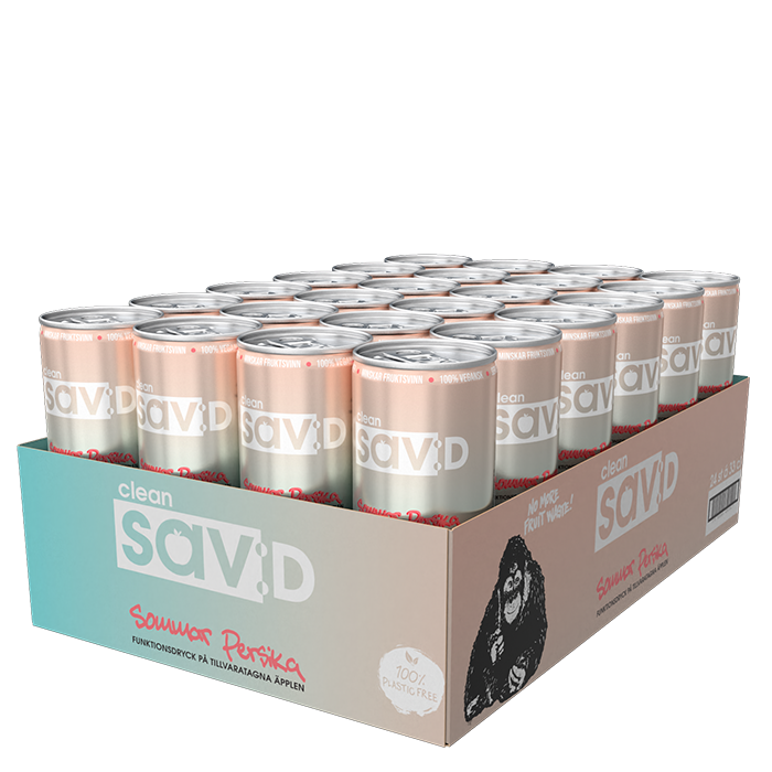 24 st Clean sav:D Flak 330 ml