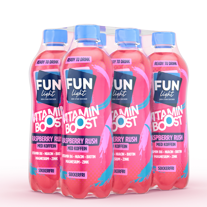 6 x FUN Light Vitamin Boost 500 ml