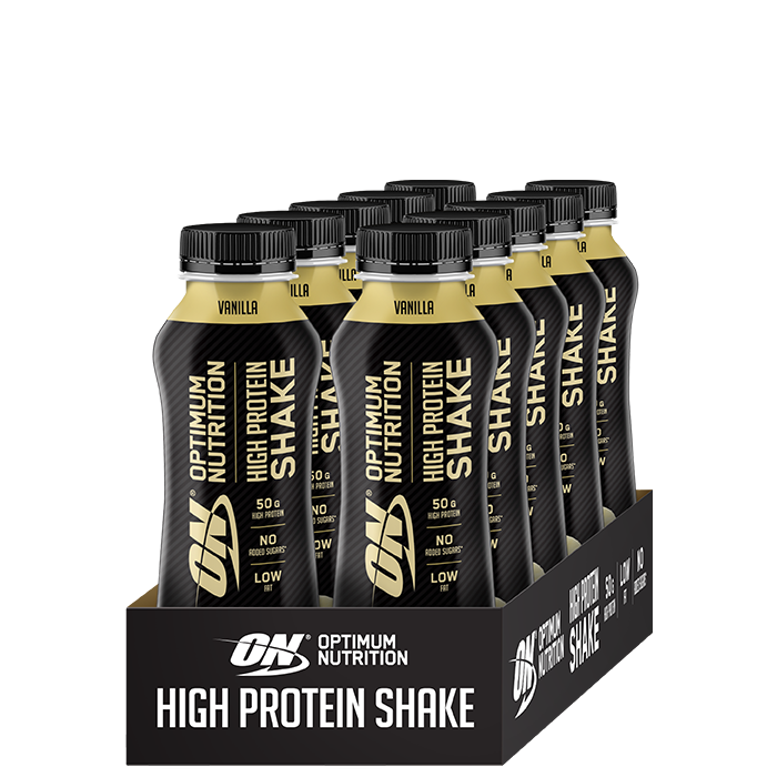 12 x Optimum High Protein Shake