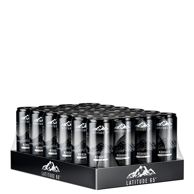 24 x Latitude 65 Energidryck 330 ml