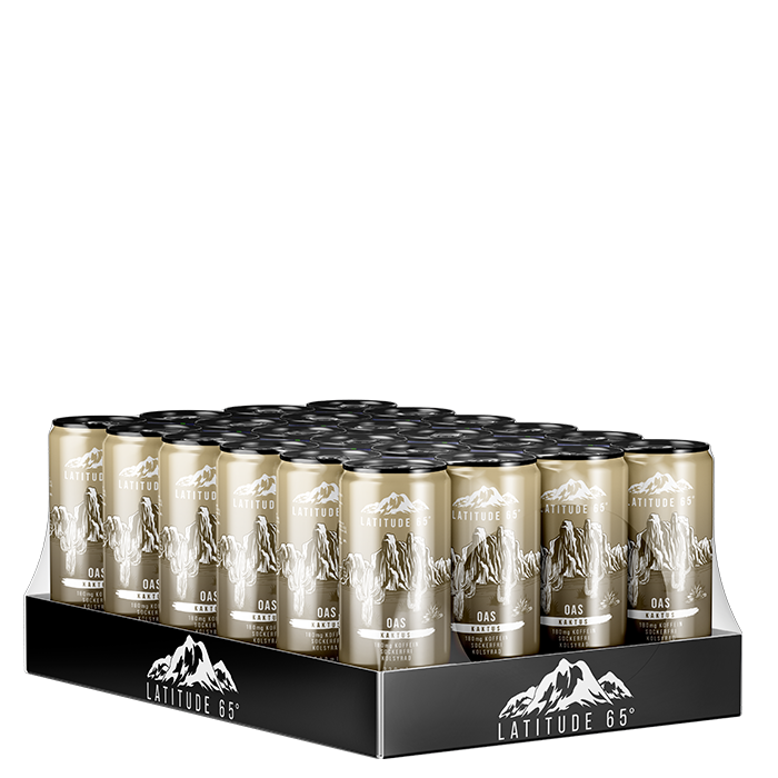 24 x Latitude 65 Energidryck 330 ml