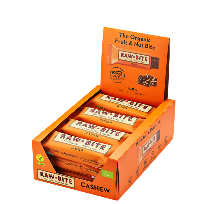 12 x Frukt & Nötbar 50 g