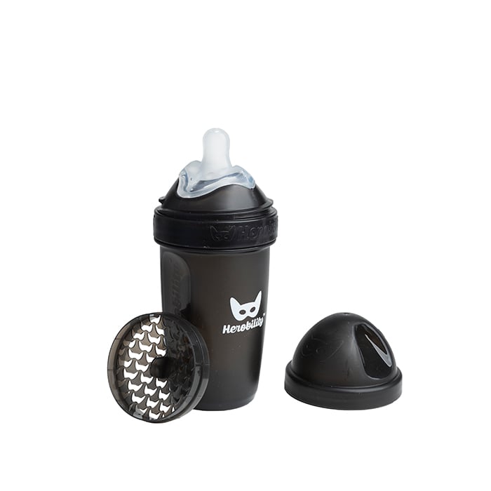 Nappflaska 240 ml Svart