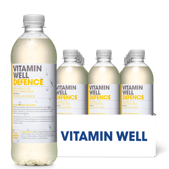 12 x Vitamin Well Vitamindryck 500ml
