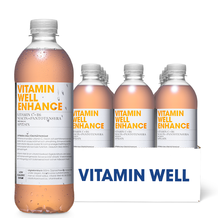 12 x Vitamin Well Vitamindryck 500ml