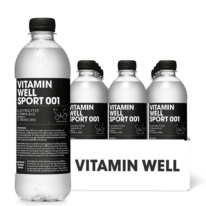 12 x Vitamin Well Vitamindryck 500ml