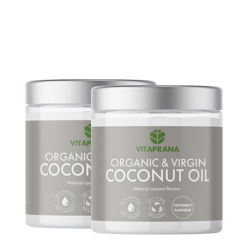 2 x Ekologisk Kokosolja