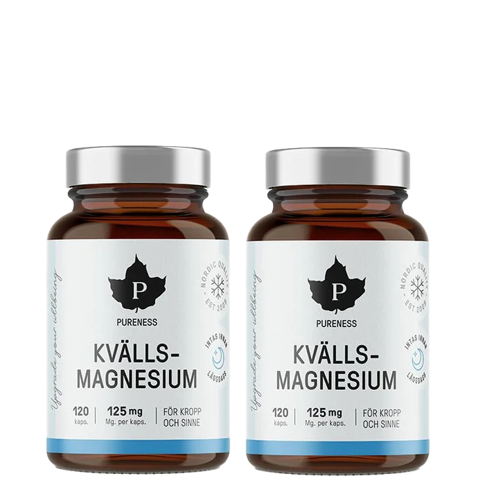 2 x Kvällmagnesium 120 kapslar